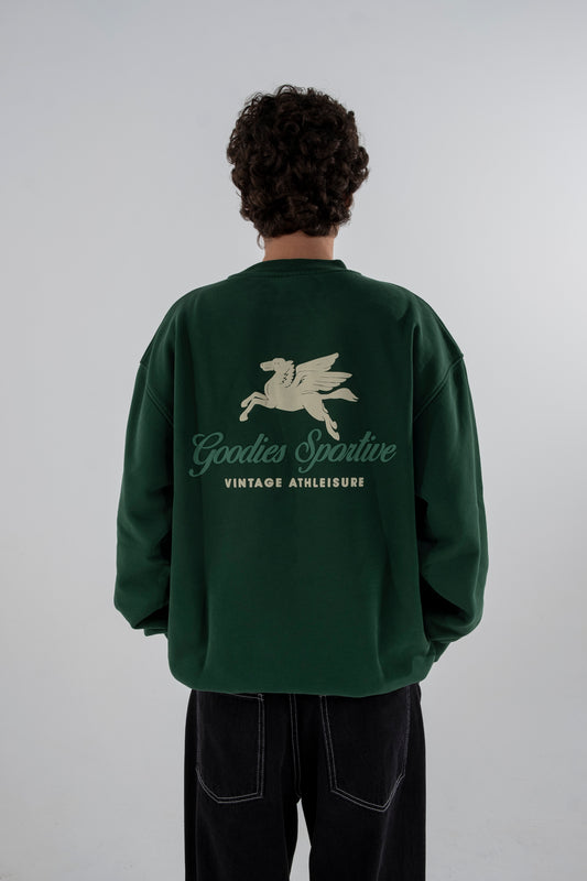 Premium Green Crewneck