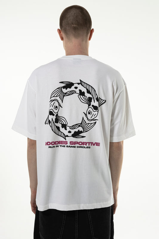 Carp White Tee