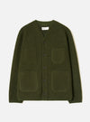 Cardigan Wool Fleece