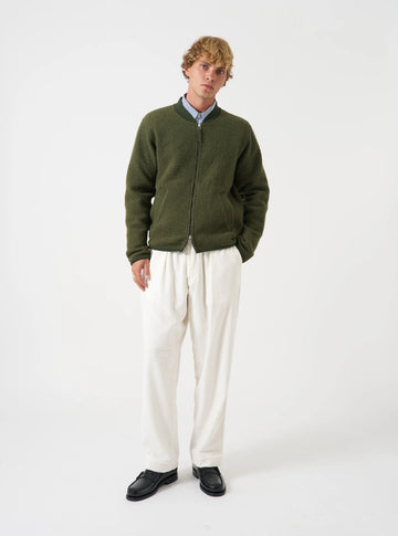 Zip Bomber Wool Fleece
