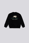 Premium Black Crewneck