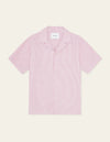 Lukas Stripe Cotton Linen SS Shirt