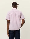 Lukas Stripe Cotton Linen SS Shirt