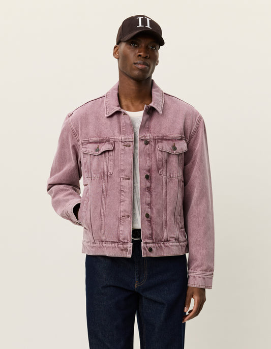 Rally Light Pink Denim Jacket