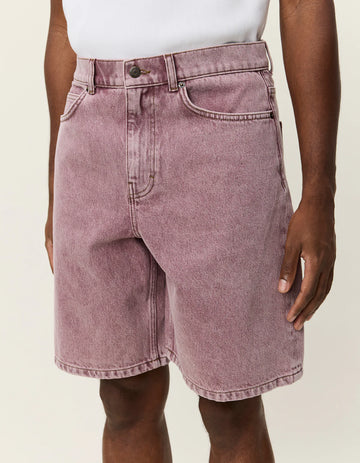 Ryder Light Pink Denim Shorts