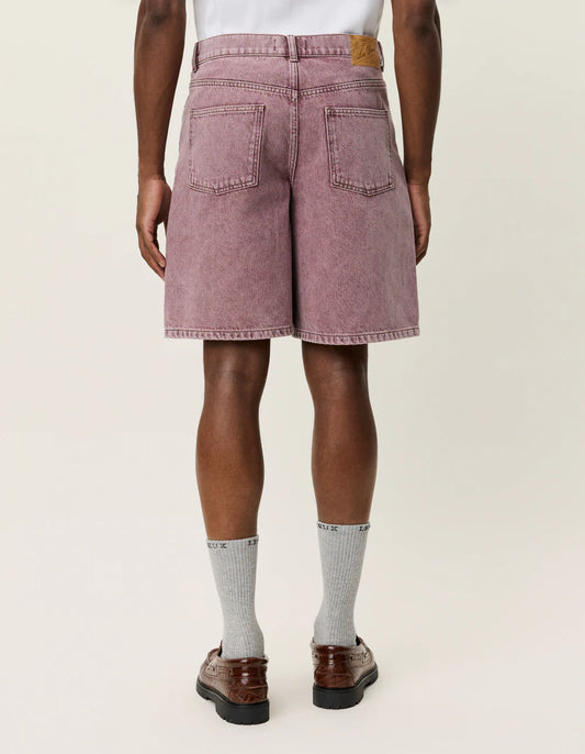 Ryder Light Pink Denim Shorts