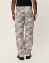Ryder Patchwork Jacquard Pants