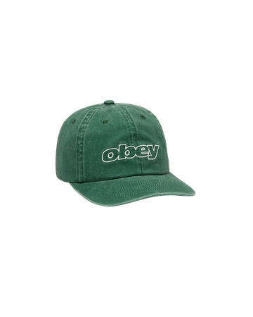 Pigment Outline Delta 6 Panel Strapback