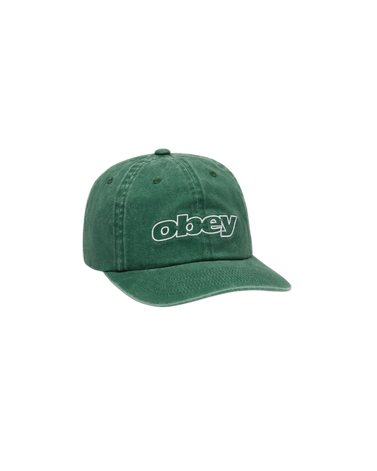Pigment Outline Delta 6 Panel Strapback