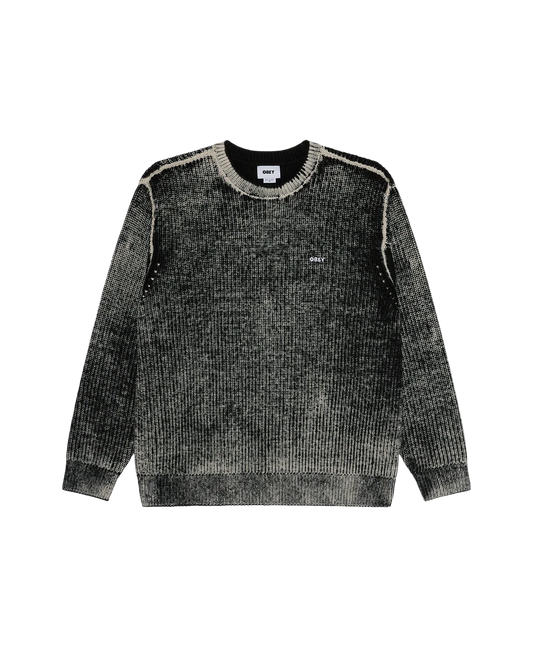 Obey Spray Effect Sweater