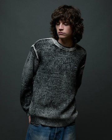 Obey Spray Effect Sweater