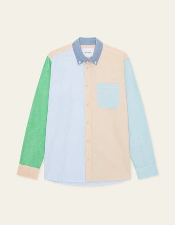 Oxford Patchwork Shirt