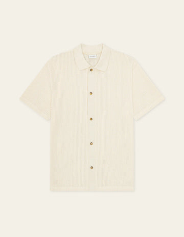 Pointelle SS Shirt