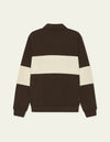 Zipper Rugby Sweatshirt