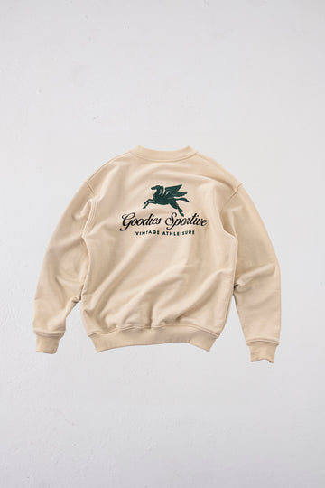Premium Hummus Crewneck Puff Print