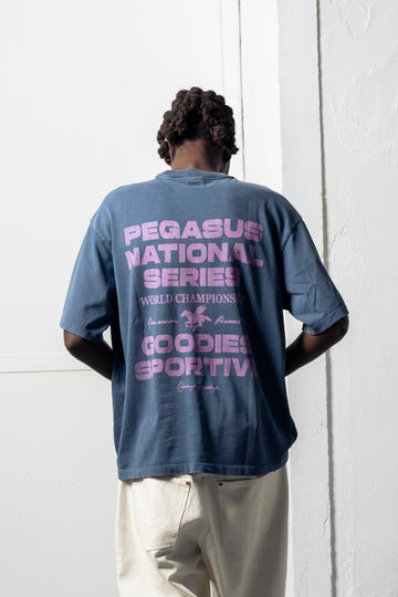 Pegasus Series Blue Tee