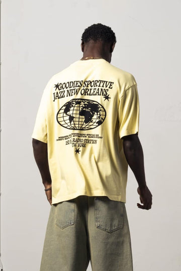 Radio Station Yellow Tee