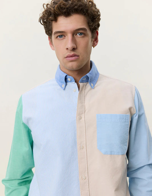 Oxford Patchwork Shirt