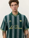 Stripe Jacquard Football Jersey