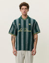 Stripe Jacquard Football Jersey