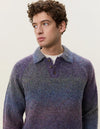 Gradient Knitted Polo