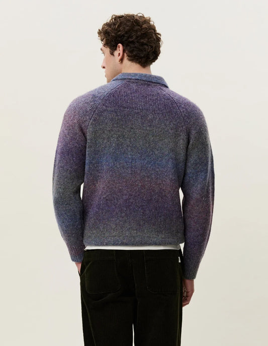 Gradient Knitted Polo