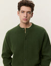 Knitted Roundneck Cardigan