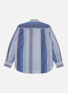 Square Pocket Shirt Multi Stripe Cotton