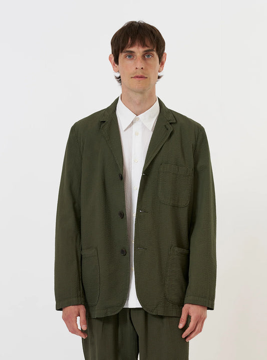 Three Button Jacket Merida Seersucker