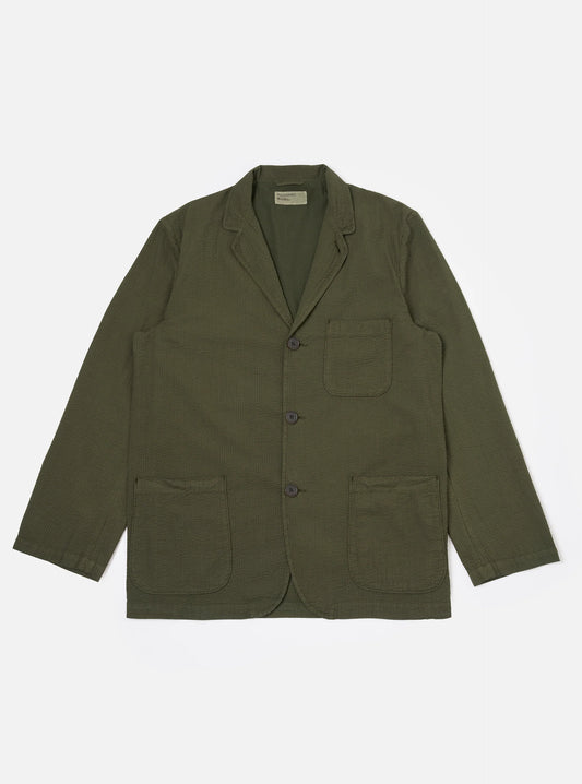 Three Button Jacket Merida Seersucker