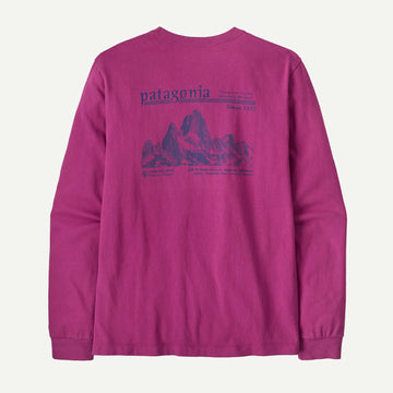 M's L/S MW Hut Tripper Skyline T-Shirt