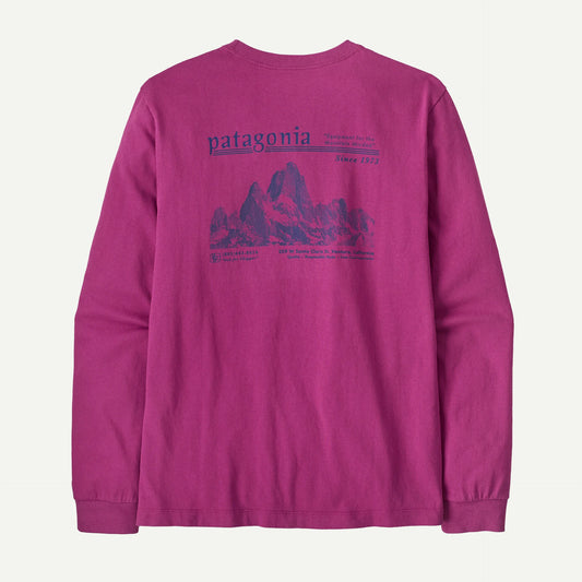 M's L/S MW Hut Tripper Skyline T-Shirt