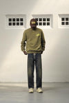 The Pegasus Khaki Crewneck