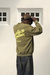 The Pegasus Khaki Crewneck