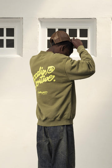 The Pegasus Khaki Crewneck