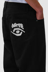 Back Pocket Graphic Pants