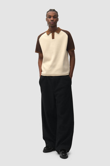 Wool Pleated Gallery Pants