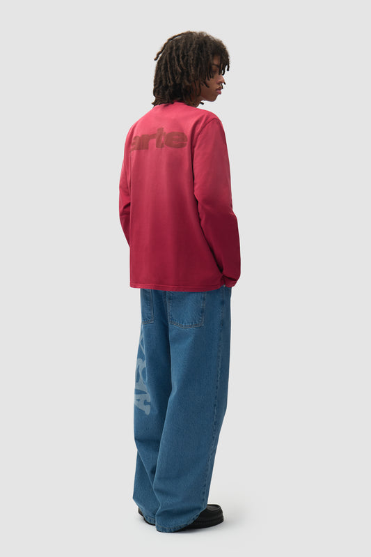 Stencil Uniform Denim Pants