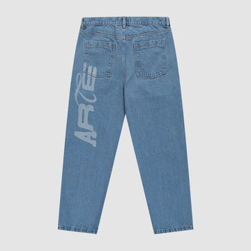 Stencil Uniform Denim Pants