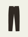 Brushed Twill Red Suit Pants