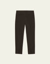 Brushed Twill Red Suit Pants