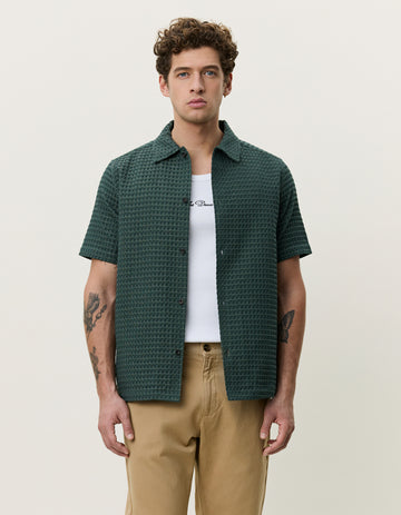 Check Seersucker SS Shirt