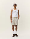 Drawstring Linen Shorts