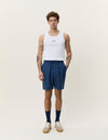 Drawstring Linen Shorts
