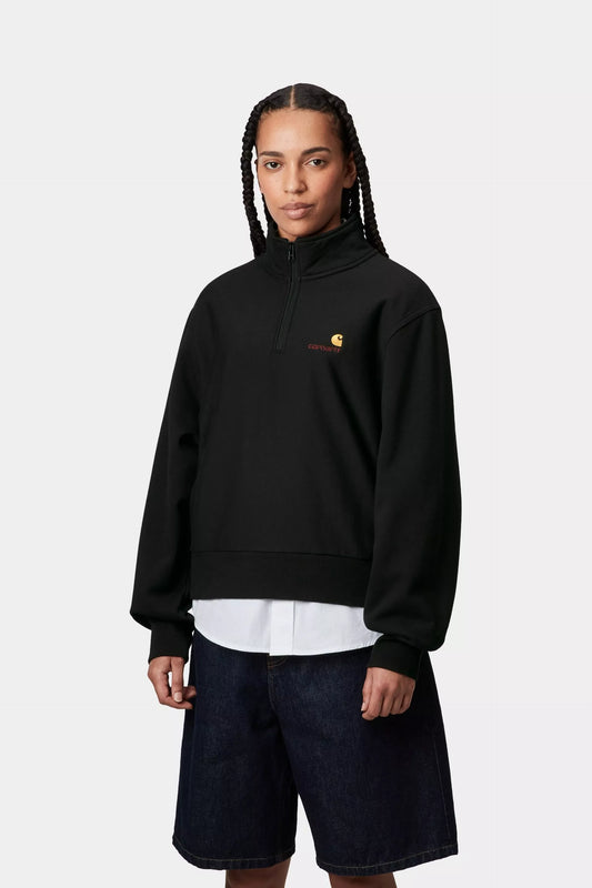 W' American Script High Neck Sweat