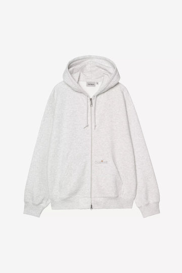 Hooded WIP Label Sweat Jacket