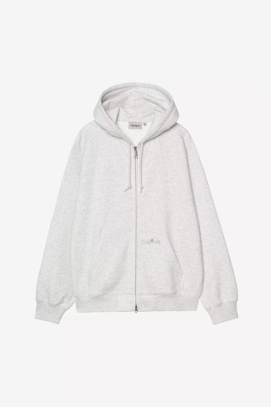 Hooded WIP Label Sweat Jacket