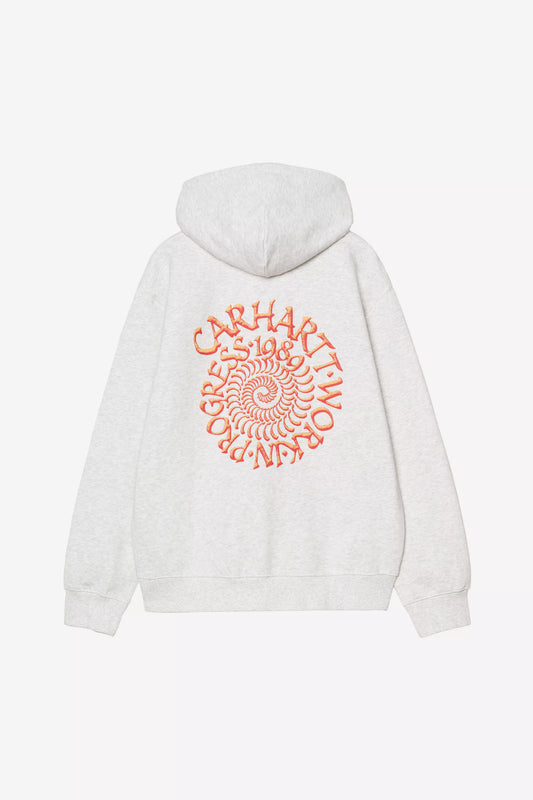 Hooded Spiral Sweat