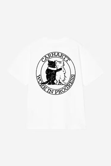 W' S/S Hugging Cats T-Shirt
