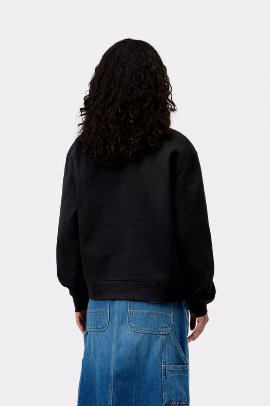 W' Small Heart Patch Sweat